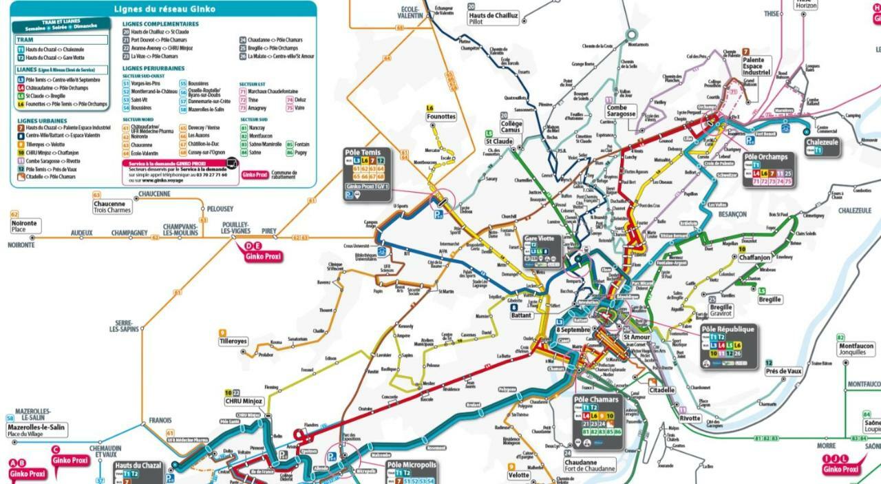 Bnbesak La Gare Viotte Besançon Eksteriør bilde
